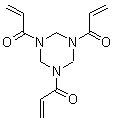 1,3,5-三丙烯酰基六氢-1,3,5-三嗪分子式结构图