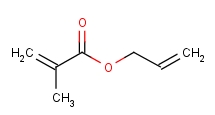 甲基丙烯酸烯丙酯分子式结构图