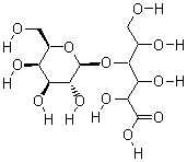 乳糖酸分子式结构图