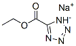 1H-四唑-5-羧酸乙酯钠盐分子式结构图