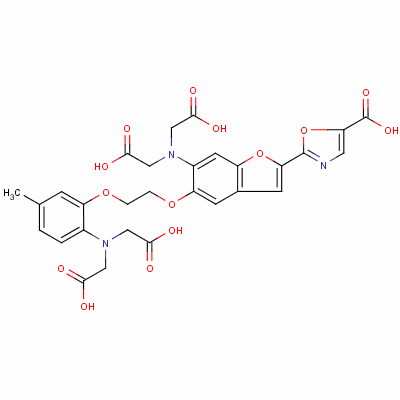 FURA 2分子式结构图