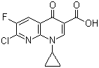 环丙基萘啶羧酸分子式结构图