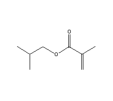 甲基丙烯酸异丁酯分子式结构图