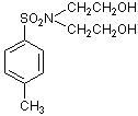 N-(2-羟乙基)苯磺酰胺分子式结构图