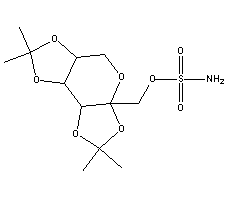 托吡酯分子式结构图