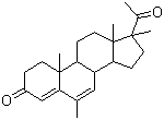 美罗孕酮分子式结构图