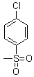 4-氯苯基甲基砜分子式结构图