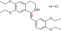 盐酸屈他维林分子式结构图