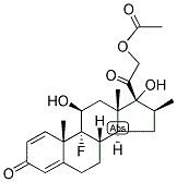 醋酸倍氟美松分子式结构图