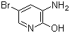 3-氨基-2-羟基-5-溴吡啶分子式结构图