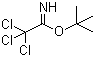 叔丁基三氯乙酰亚胺酯分子式结构图