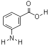 间氨基苯甲酸分子式结构图