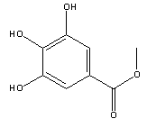 没食子酸甲酯分子式结构图