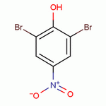 2,6-二溴-4-硝基苯酚分子式结构图