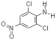 2,6-二氯-4-硝基苯胺分子式结构图