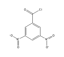 3,5-二硝基苯甲酰氯分子式结构图