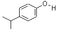 4-异丙基苯酚分子式结构图