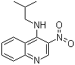 4-异丁胺基-3-硝基喹啉分子式结构图