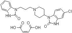 多潘立酮马来酸盐分子式结构图