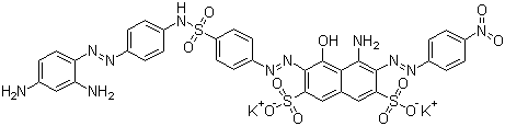 酸性黑210分子式结构图