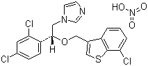 硝酸舍他康唑分子式结构图