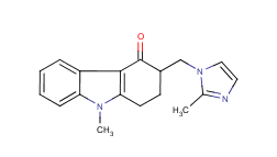 昂丹司琼分子式结构图