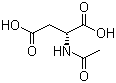 N-乙酰-L-天门冬氨酸分子式结构图