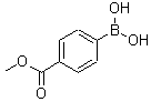 4-甲氧羰基苯硼酸分子式结构图