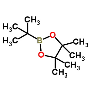 叔丁基硼酸频呐醇酯分子式结构图