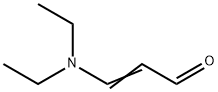 N,N-二乙基-3-氨基丙烯醛分子式结构图