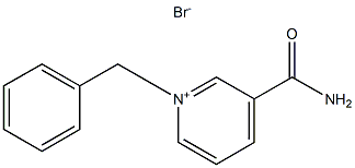 Pyridinium, 3-(aminocarbonyl)-1-(phenylmethyl)-, bromide分子式结构图