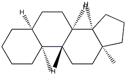 (14β)-5β-Androstane分子式结构图