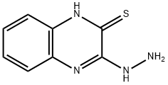 3-肼基喹喔啉-2(1H)-硫酮分子式结构图