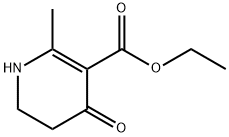 2-甲基-4-氧代-1H-吡啶-3-甲酸乙酯分子式结构图