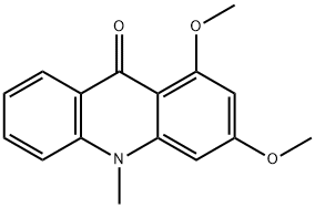 1,3-二甲氧基-10-甲基-9(10H)-吖啶酮分子式结构图