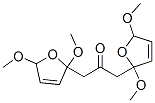 (2,5-Dihydro-2,5-dimethoxyfuran-2-yl)(methyl) ketone分子式结构图