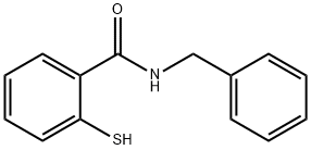 BenzaMide, 2-Mercapto-N-(phenylMethyl)-分子式结构图