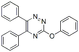 5,6-Diphenyl-3-phenoxy-1,2,4-triazine分子式结构图