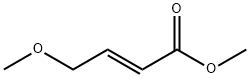 4-甲氧基巴豆酸甲酯分子式结构图