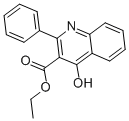 ETHYL 4-HYDROXY-2-PHENYLQUINOLINE-3-CARBOXYLATE分子式结构图