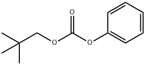 Carbonic acid (2,2-dimethylpropyl)phenyl ester分子式结构图