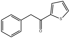 2-苯基-1-噻吩-2-基-乙酮分子式结构图