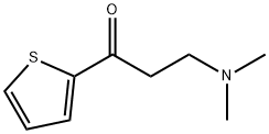 3-二甲基氨基-1-(2-噻吩基)-1-丙酮分子式结构图