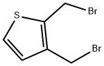 2,3-二(溴甲基)噻吩分子式结构图