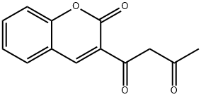 3-Acetoacetylcoumarin分子式结构图