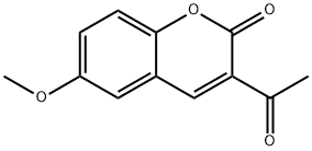 2H-1-Benzopyran-2-one, 3-acetyl-6-methoxy-分子式结构图