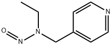 N-Ethyl-N-nitroso-4-pyridinemethanamine分子式结构图