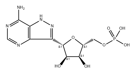 formycin 5'-phosphate分子式结构图