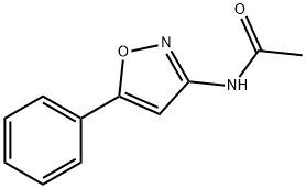 N-(5-Phenylisoxazol-3-yl)acetamide分子式结构图