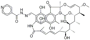 异福片杂质(异烟肼利福霉素腙)(HYD)分子式结构图